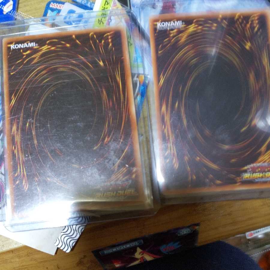 Yu-Gi-Oh Snubbull Eyes Secret Rare and Black Magician Girl Secret Rare