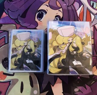 シロナ&カトレア　デッキシールド　デッキケース