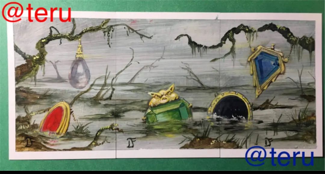 Beta proof MTG Swamp mox