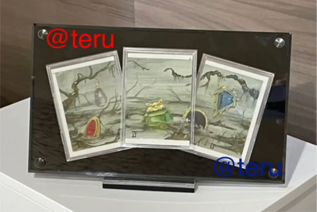 Beta proof MTG Swamp mox