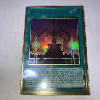 ヌメロンカオスリチューアル　プレゴル　英語　枠ズレ 1枚