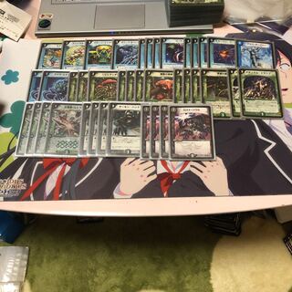 水自然闇ロストソウル デッキ 40枚 デュエマクラシック 名もなきデュエリスト