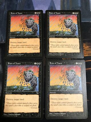 Rain of Tears English Version 4-Pack