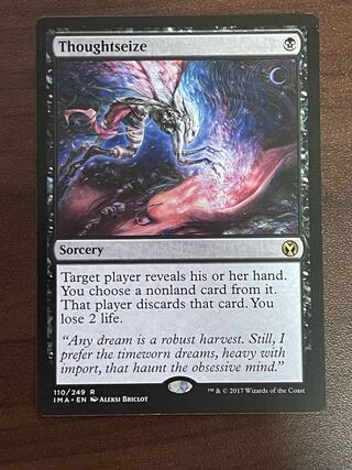 Thoughtseize Rare English version