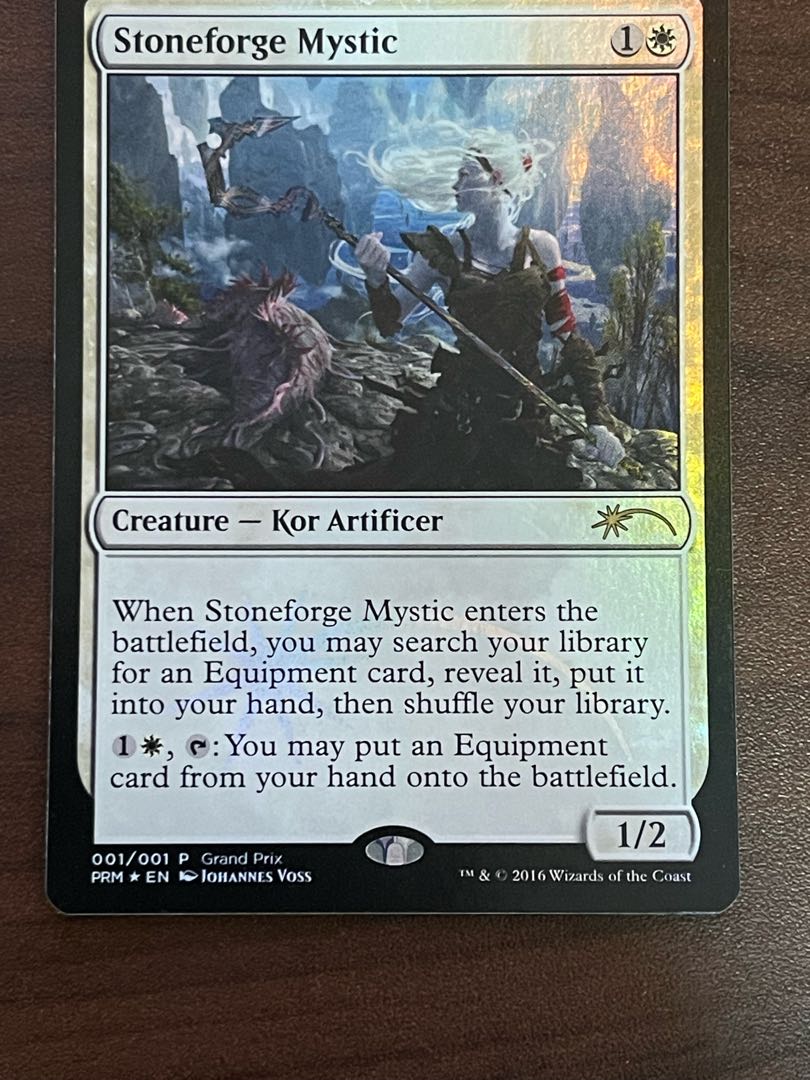 Stoneforge Mystic Rare Promo Foil