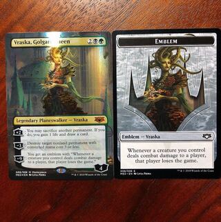 Vraska, Golgari Queen Mythical Rare Emblem Set