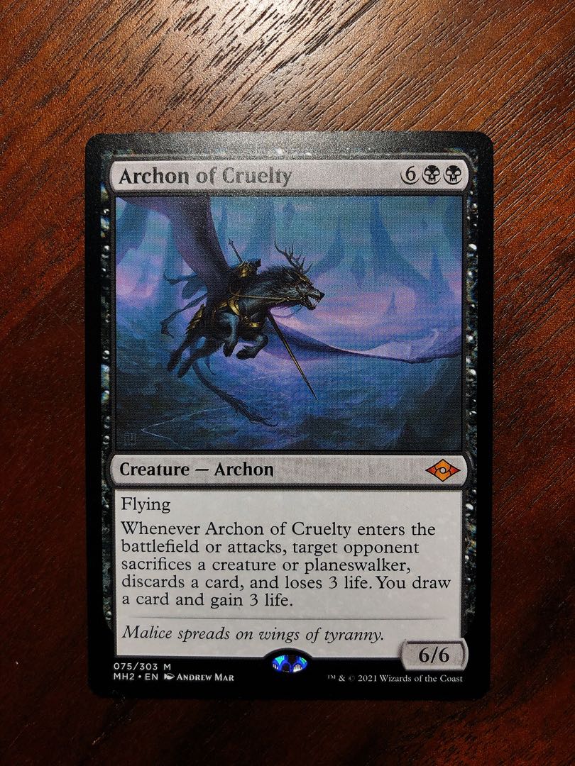 Archon of Cruelty Mythic Rare English Version