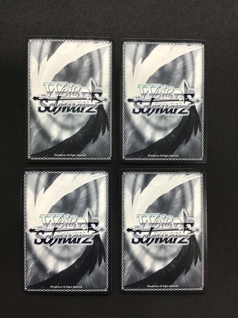 Weiss Schwarz Mirai e Together Sakura Miko RR 4-Card Set