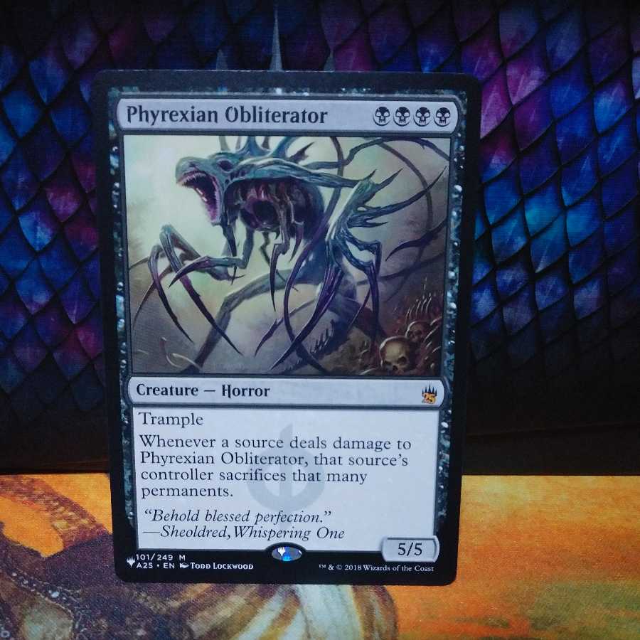 1 copy of Phyrexian Obliterator in English