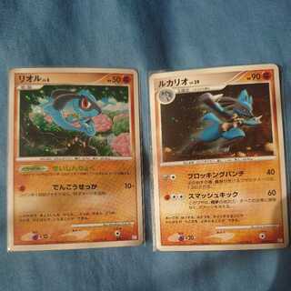 リオルLV7、ルカリオLV39 ptM