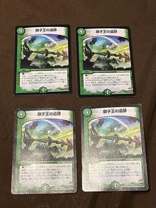 獅子王の遺跡　4枚