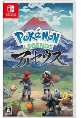 Pokemon Legends Arceus switch software
