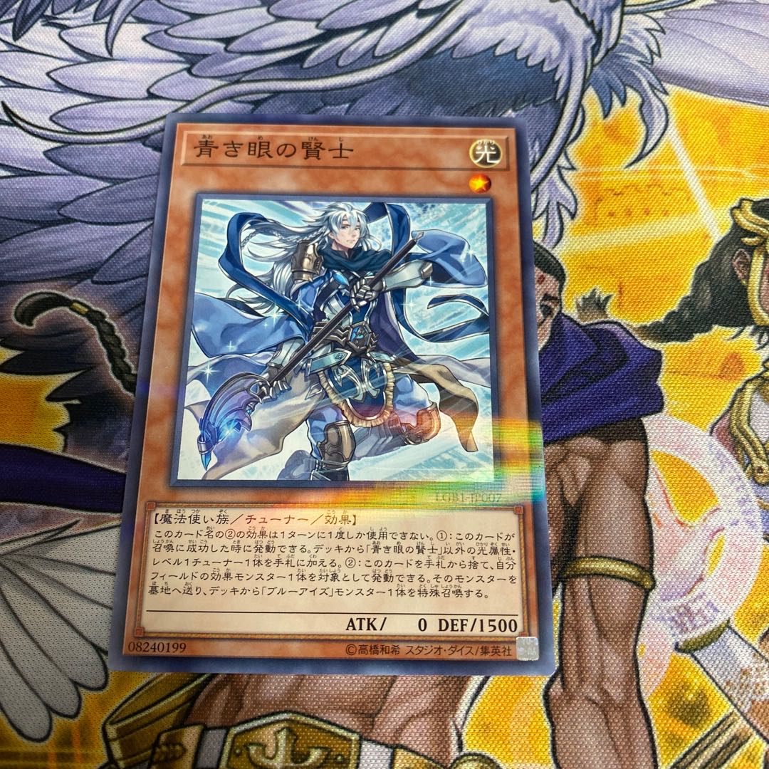 ◉ Sage with Eyes of Blue Parallel Normal