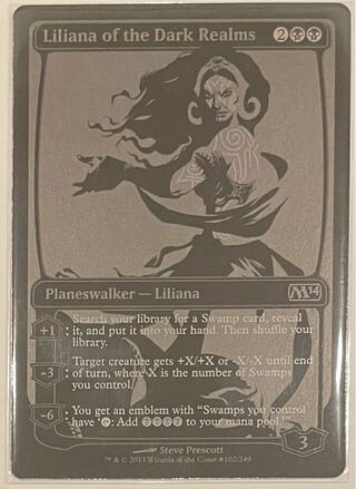 Liliana of the Dark Realms SDCC2013 FOIL