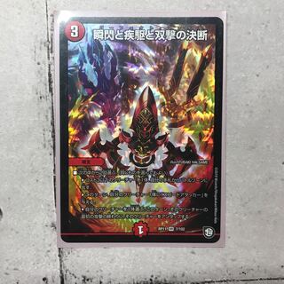 瞬閃と疾駆と双撃の決断