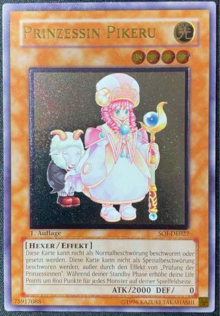 Yu-Gi-Oh, Princess of the Magic Kingdom - Pikel EU Doitsu 1st Relief