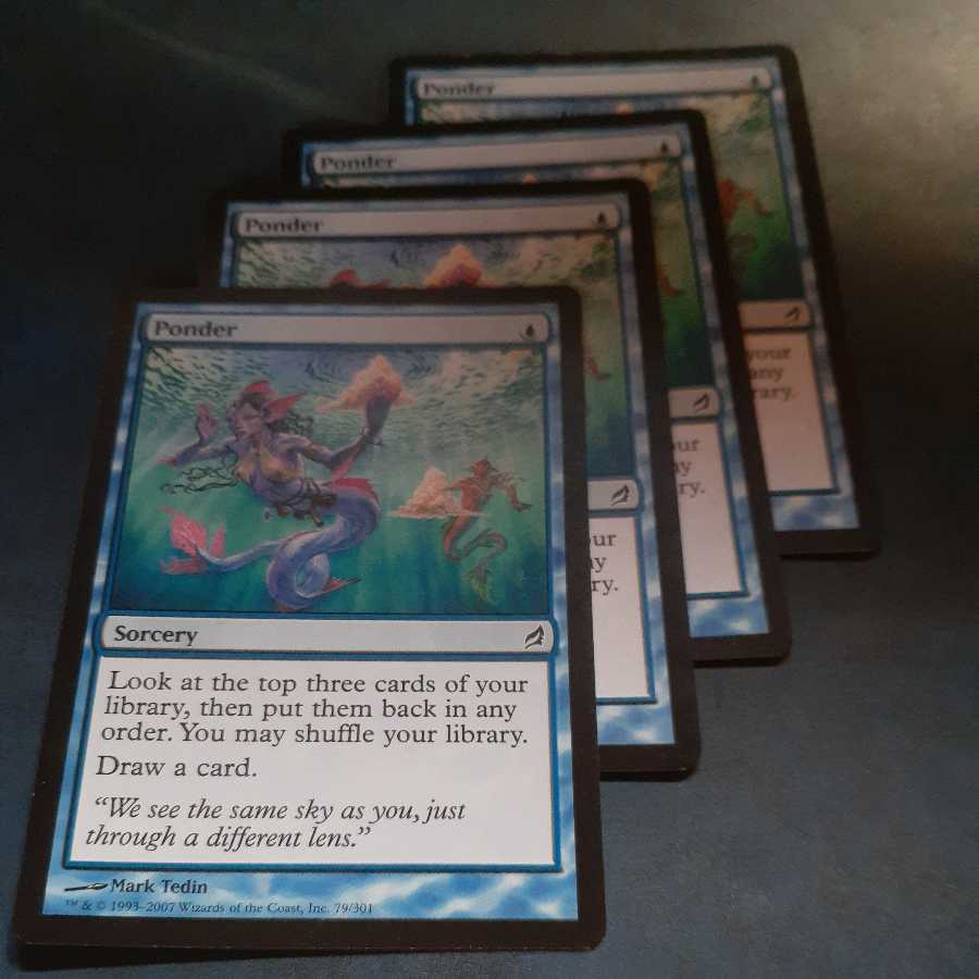 4 sheets of LRW/Ponder