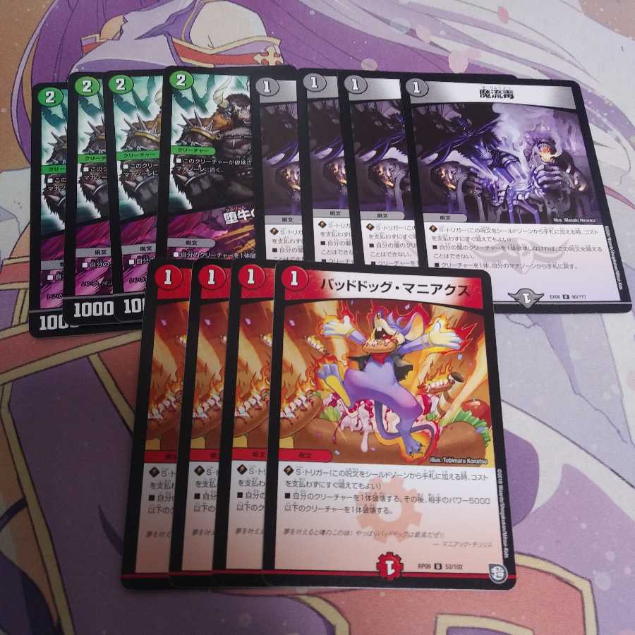 退化カードセット