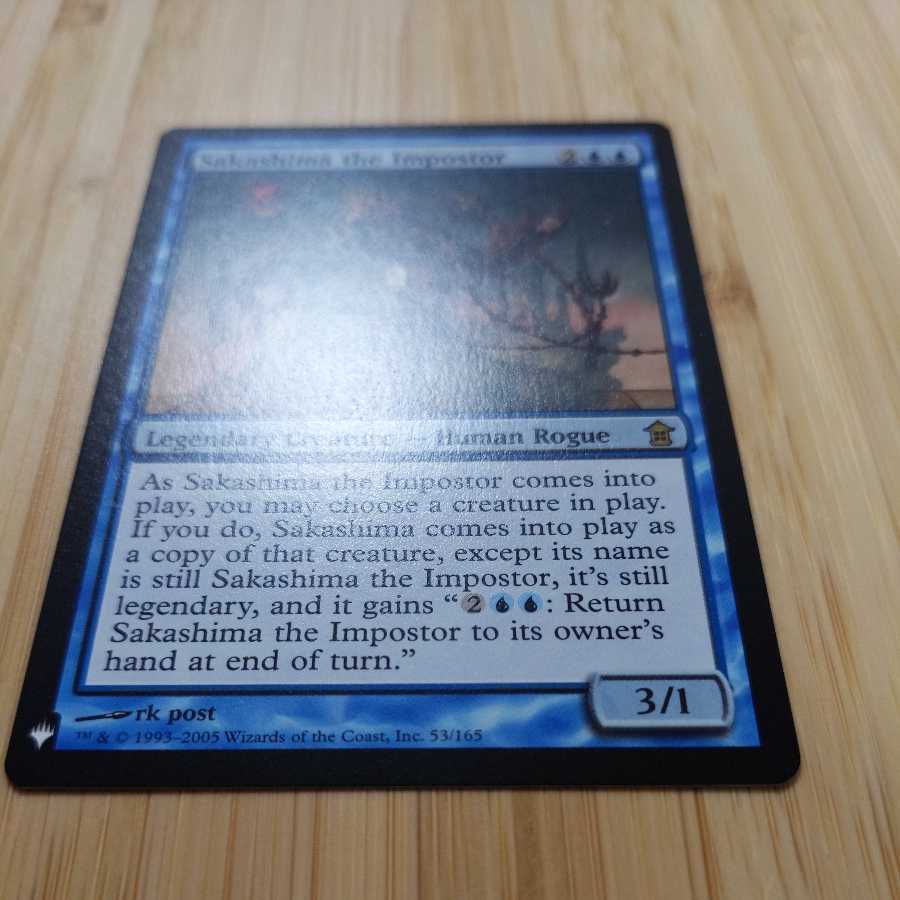 MTG 騙り者、逆嶋/Sakashima the Impostor (英語)の通販 tdh
