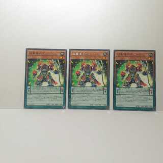 超重輝将サン―５ 3枚セット 遊戯王 無言可 レア ノーマル