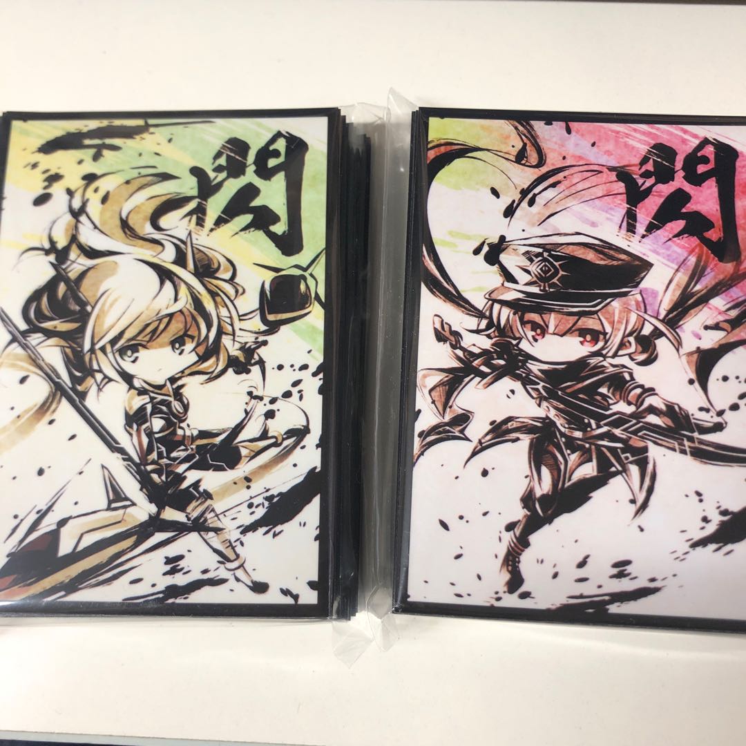 閃刀姫 レイロゼ スリーブセット 墨絵