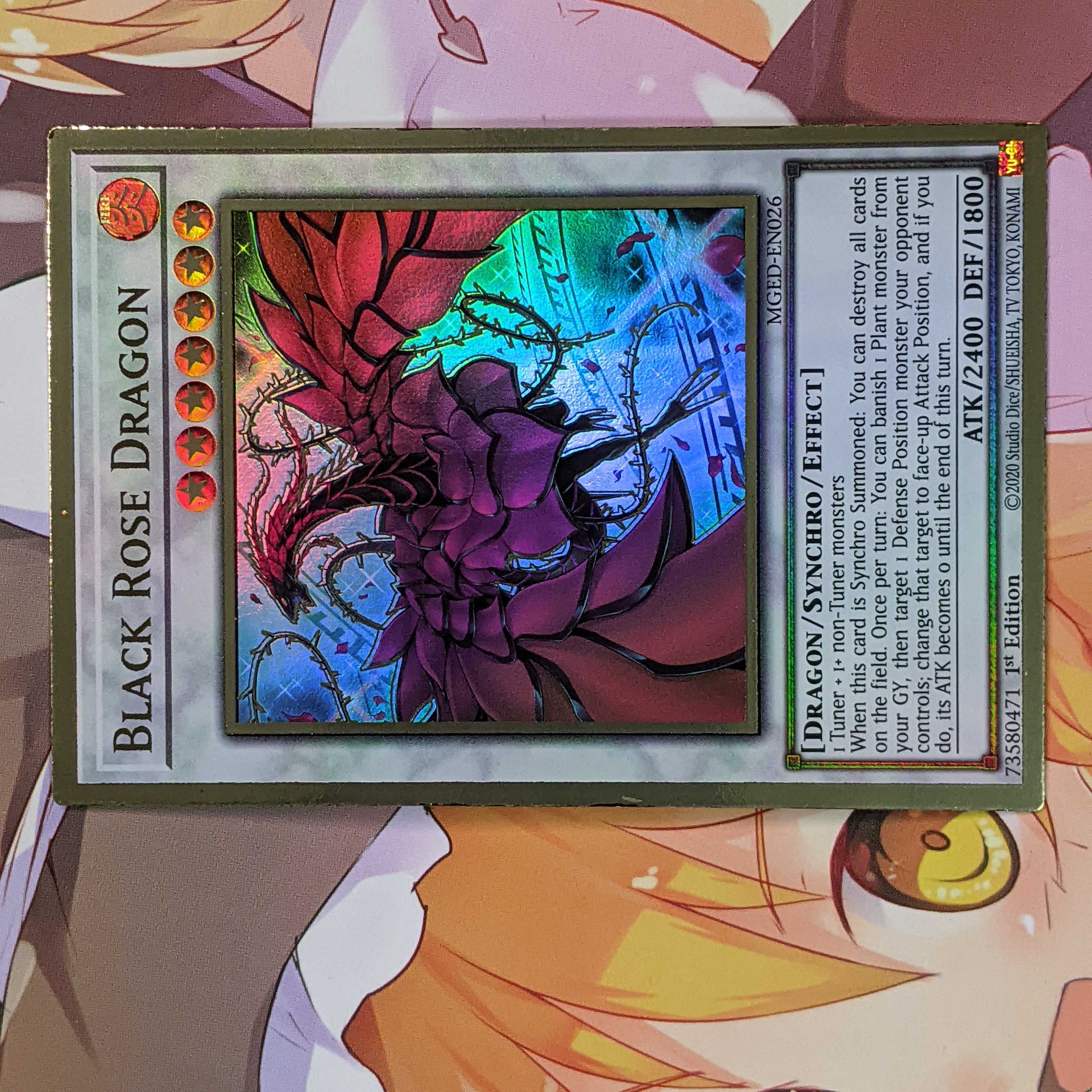 英語版 プレゴル イラスト違い 絵 ゴールド ブラック ローズ ドラゴンの通販 Magi Magi トレカ専用フリマアプリ