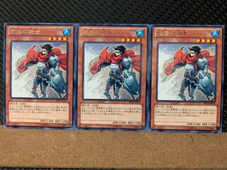 【ぽぽたん】遊戯王 8310 絶海の騎士 3枚 レア