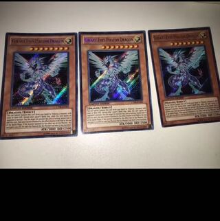 銀河眼の光子竜　米　シークレット　3枚