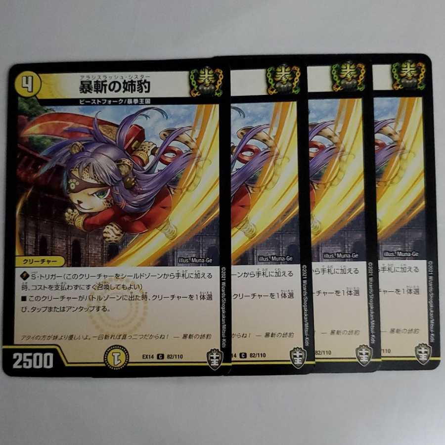 Sister leopard of the slayer 4 pieces