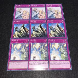 No.323 Solemn Strike Solemn Judgment Solemn Warning Set of 9 Generic Trap