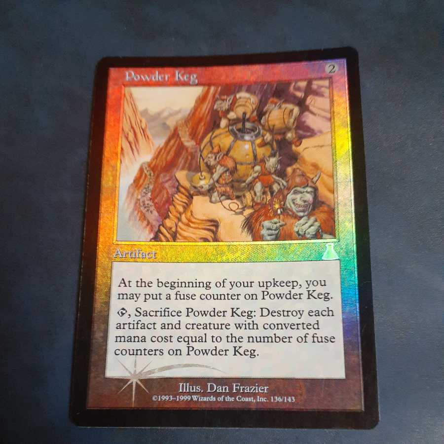 State Darkness/foil Powder Keg