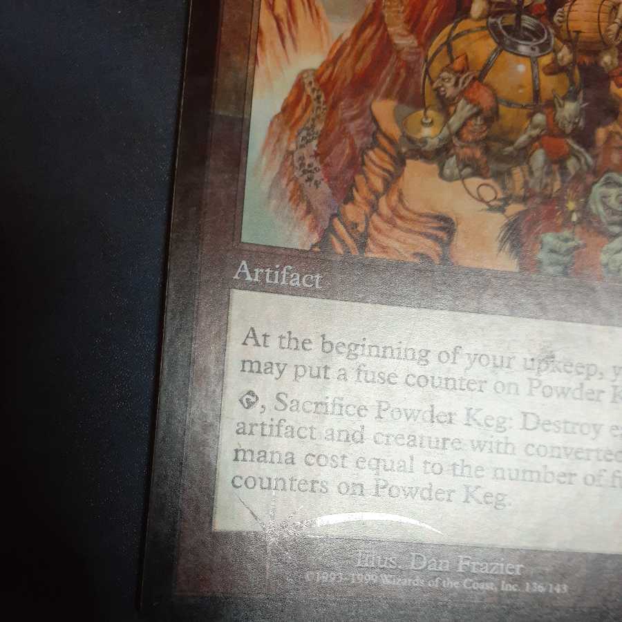 State Darkness/foil Powder Keg