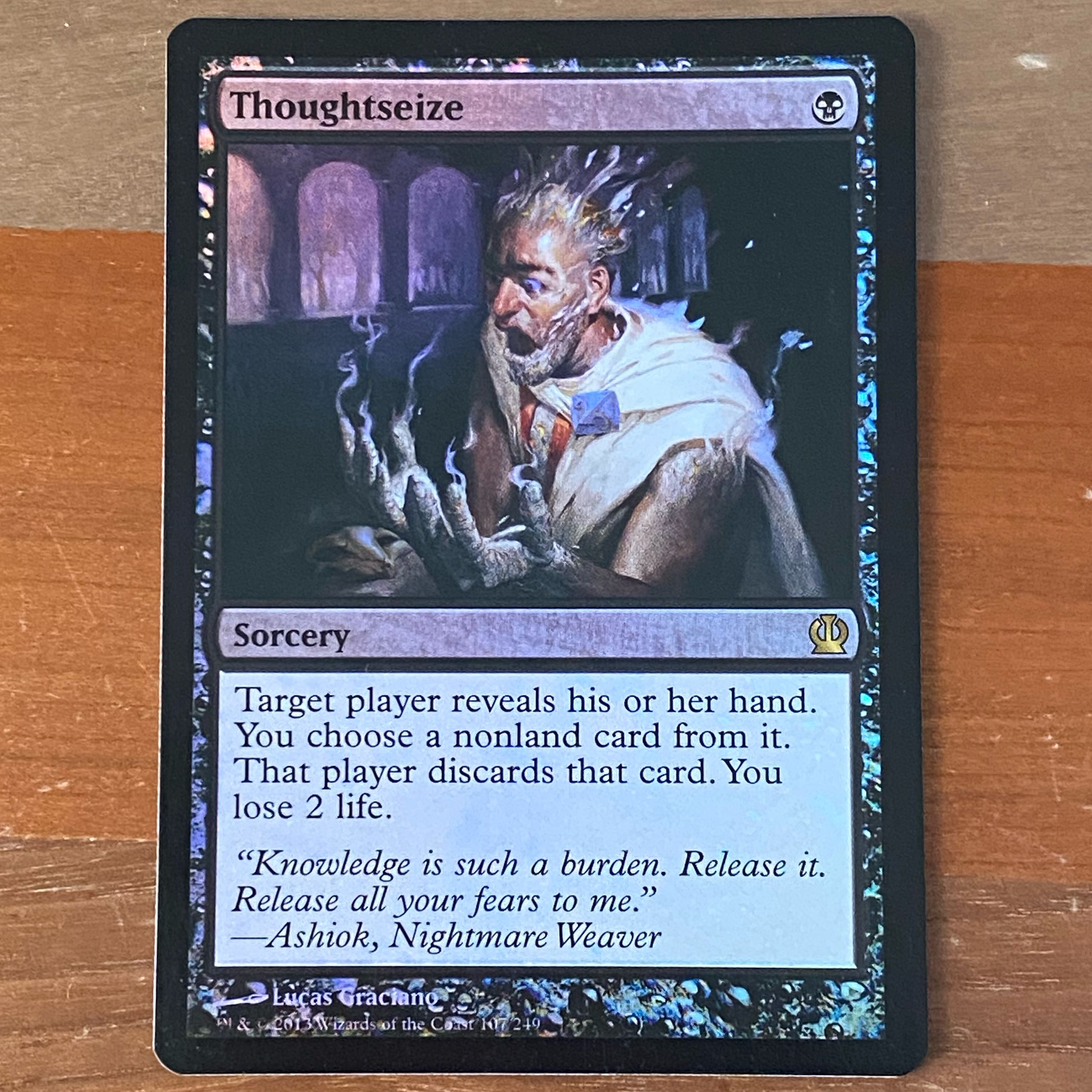 (Foil) [EN] Thoughtseize/Thoughtseize [THR].