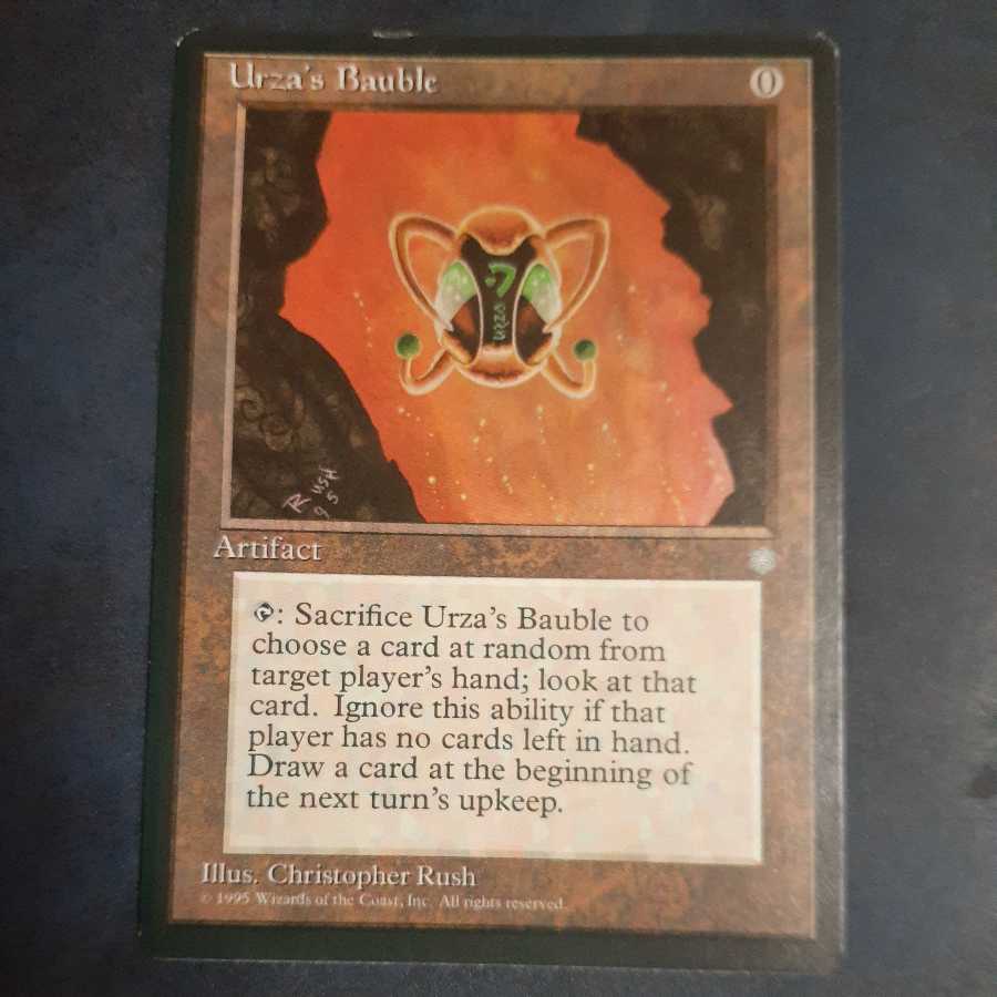 状態悪　ウルザのガラクタ　b 1枚