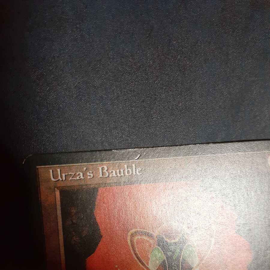 状態悪　ウルザのガラクタ　b 1枚