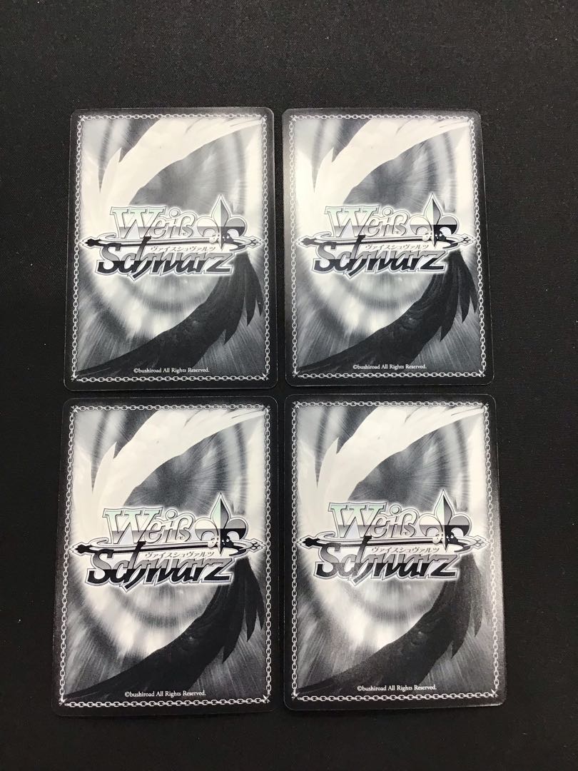ヴァイスシュヴァルツ　アサルトリリィ　凛々しく咲く梨璃　RR4枚セット
