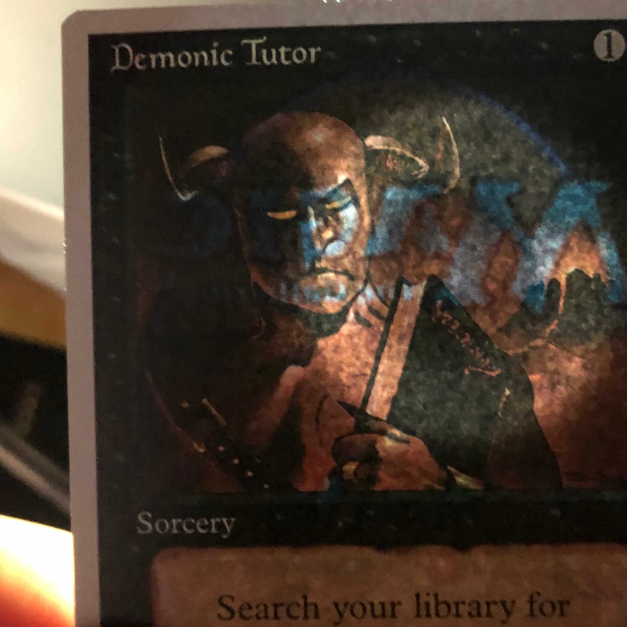 最終的な値下げ サマーマジック  Demonic Tutor NM