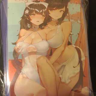 New Unopened] Doujin Sleeve "Takao & Atago/illustration: Cheese Bread
