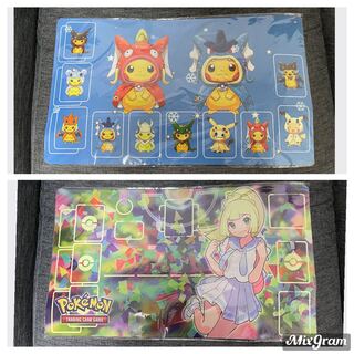 Set of Two Pokémon Liye Pikachu Playmat Custom Spec 7