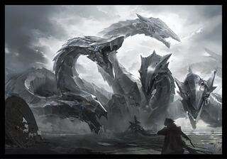 Yu-Gi-Oh!" 1 Kaiser Ryo & Chimera Tech Over Dragon Sleeve, new, unused.