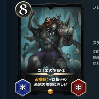 ロリエの実験体