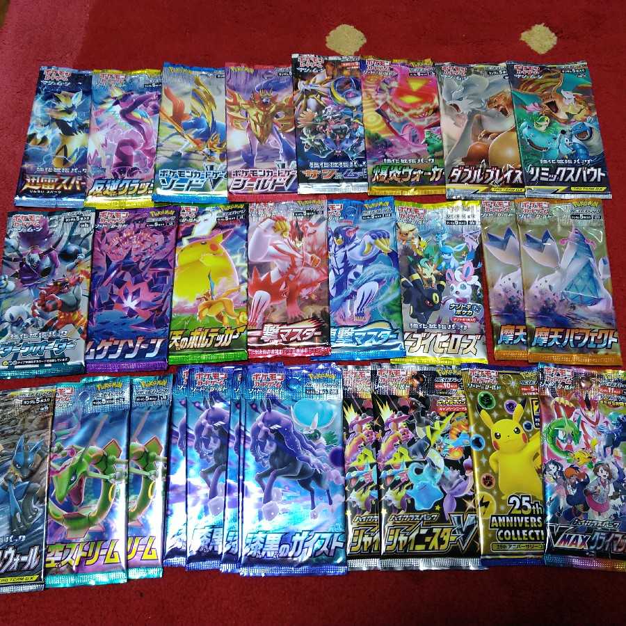 POKECA unopened packs, 28 pieces