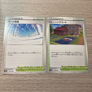 Training Court, Snow Road to the Top