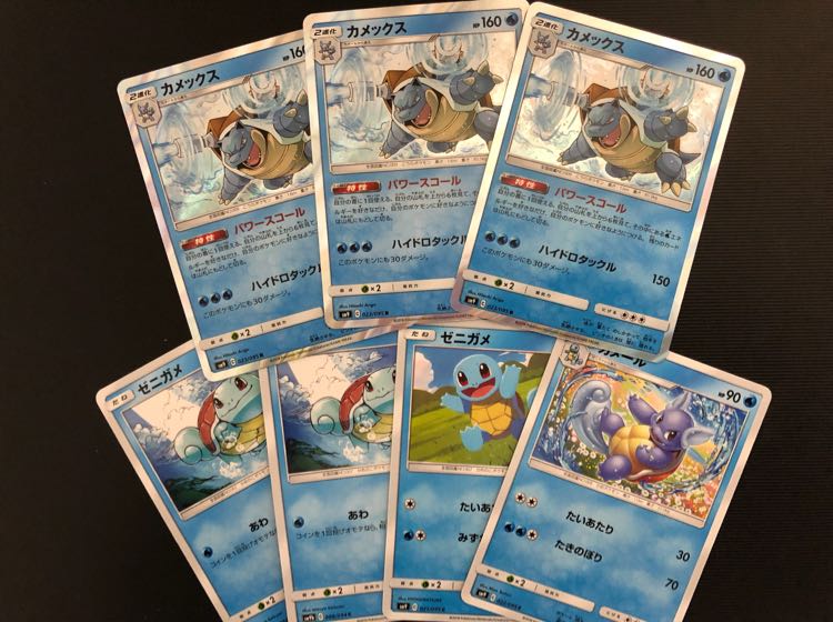 ゼニガメ カメックス