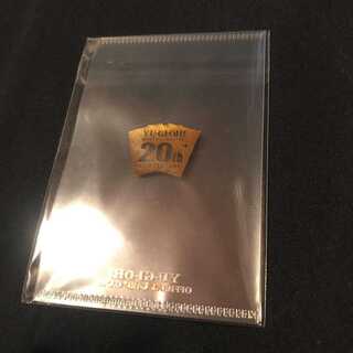 遊戯王 20th anniversary box ステンレス スリーブ 2枚