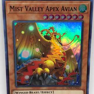 Yu-Gi-Oh! English Mist Valley Apex Avian 1st SHVA Super Sue