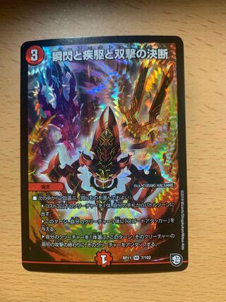 瞬閃と疾駆と双撃の決断 VR