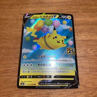 PikachuV RR flying in the sky