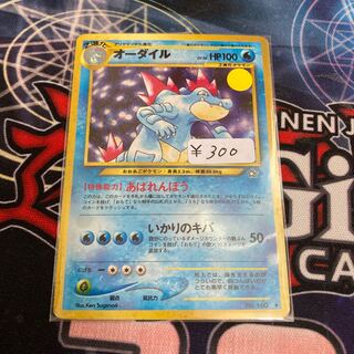 オーダイル　旧裏　特価品