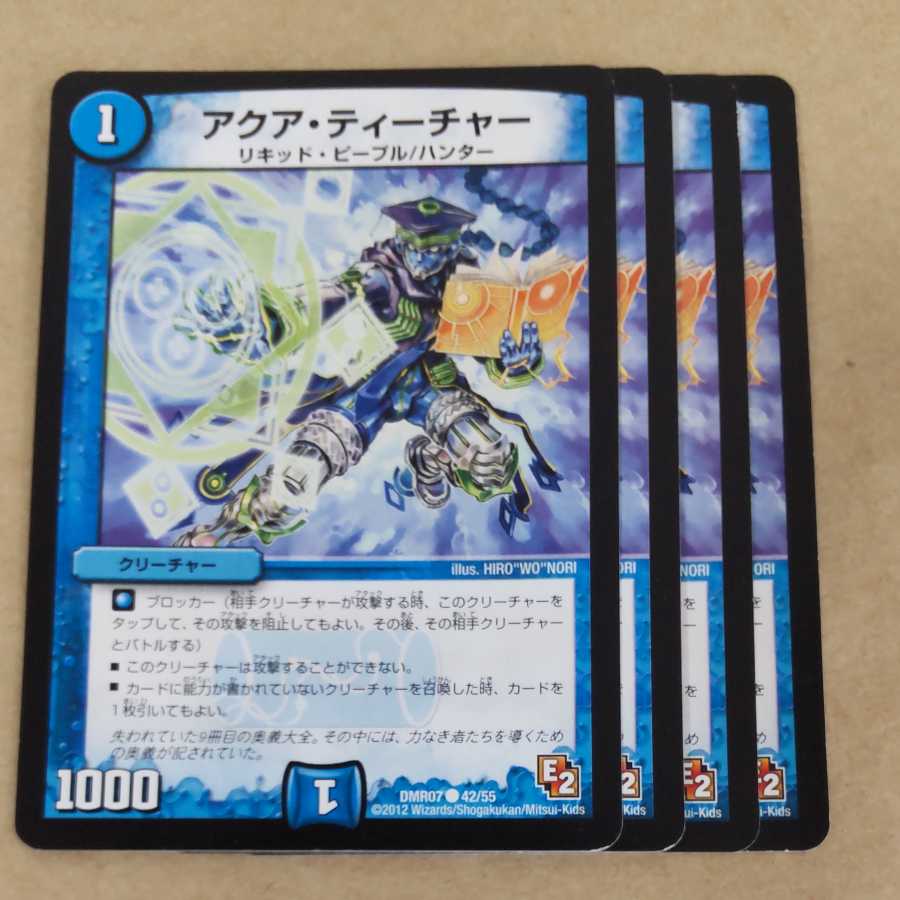 Aqua Teacher 4 sheets